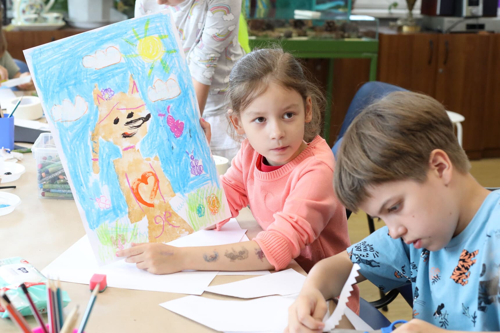 Детская школа иллюстрации в РГДБ: курс Валерии Елуниной